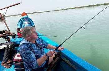 wędkowanie na rzece gambia
